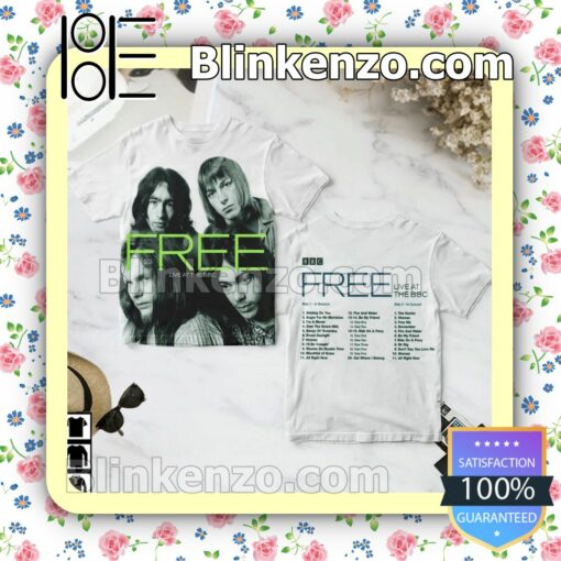 Free Live At The Bbc Album Cover Custom Shirt
