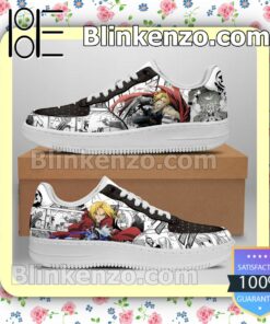 Fullmetal Alchemist Anime Mixed Manga Nike Air Force Sneakers