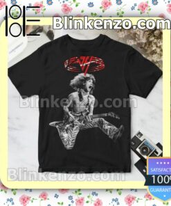 Funny Eddie Van Halen Logo Rock Band Custom Shirt
