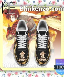 Gaara Naruto Anime Nike Air Force Sneakers a
