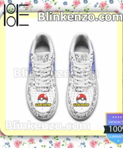 Garchomp Pokemon Nike Air Force Sneakers a