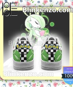 Gardevoir Checkerboard Pokemon Nike Air Force Sneakers b