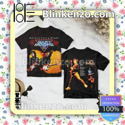 Gary Moore Rockin' Every Night Live In Japan Album Cover Custom Shirt