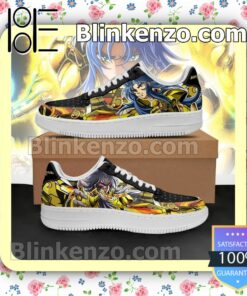 Gemini Saga Uniform Saint Seiya Anime Nike Air Force Sneakers