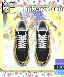 Gemini Saga Uniform Saint Seiya Anime Nike Air Force Sneakers a