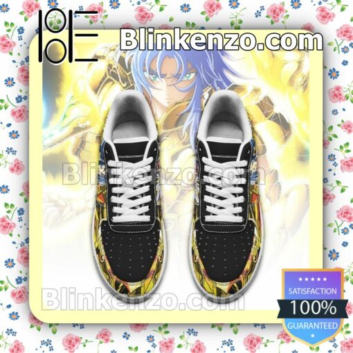 Gemini Saga Uniform Saint Seiya Anime Nike Air Force Sneakers a