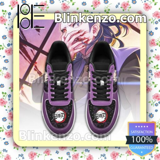 Genya Demon Slayer Anime Nike Air Force Sneakers a