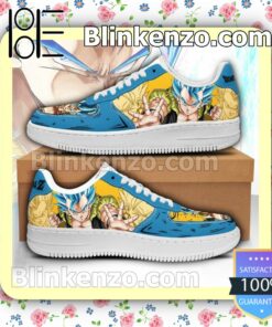 Gogeta Dragon Ball Anime Nike Air Force Sneakers