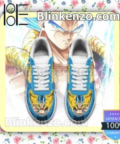 Gogeta Dragon Ball Anime Nike Air Force Sneakers a