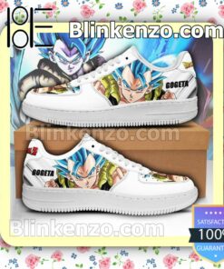 Gogeta Dragon Ball Z Anime Nike Air Force Sneakers