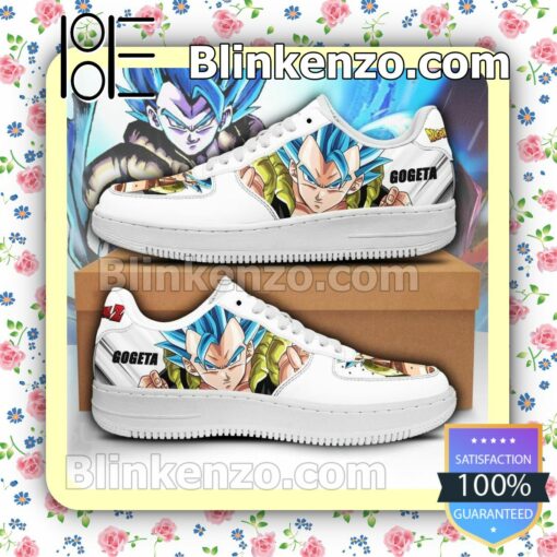 Gogeta Dragon Ball Z Anime Nike Air Force Sneakers