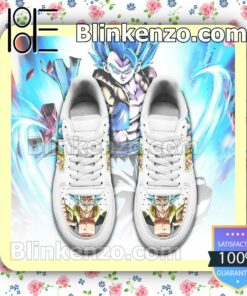 Gogeta Dragon Ball Z Anime Nike Air Force Sneakers a
