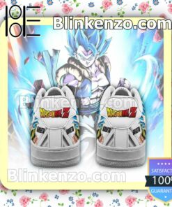 Gogeta Dragon Ball Z Anime Nike Air Force Sneakers b