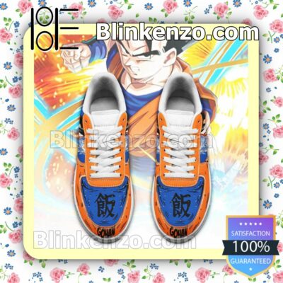 Gohan Dragon Ball Anime Nike Air Force Sneakers a