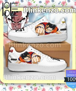 Gohan Dragon Ball Z Anime Nike Air Force Sneakers