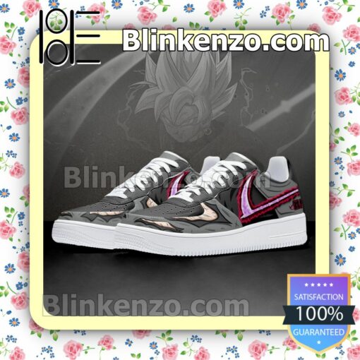 Goku Black Rose Skill Dragon Ball Anime Nike Air Force Sneakers b