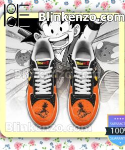 Goku Chico Dragon Ball Anime Nike Air Force Sneakers a