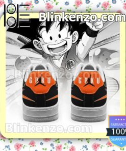 Goku Chico Dragon Ball Anime Nike Air Force Sneakers b