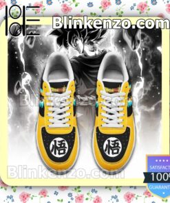 Goku Dragon Ball Anime Power Nike Air Force Sneakers a