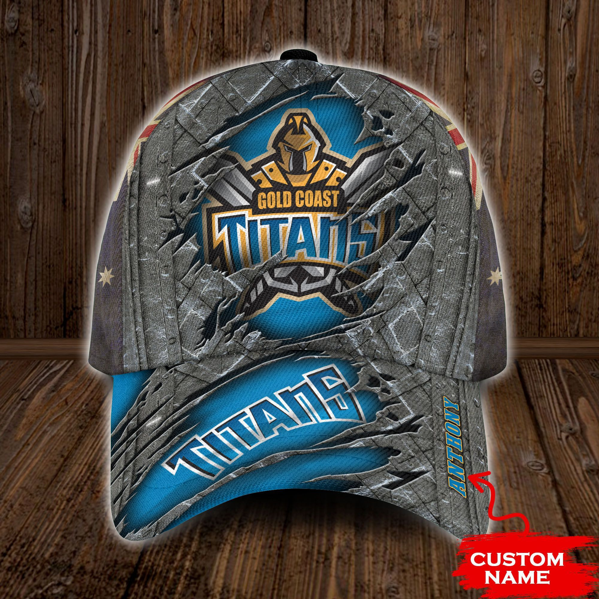 Gold Coast Titans NRL Classic Hat Caps Gift For Men