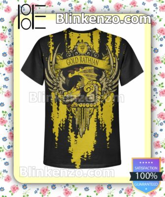 Gold Rathian Monster Hunter World Custom Shirt a