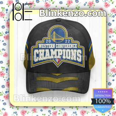 Golden State Warriors 2022 Western Conference Champions Baseball Caps Gift For Boyfriend