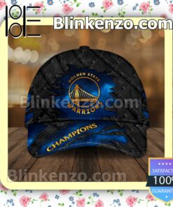Golden State Warriors Champions Blue Galaxy Baseball Caps Gift For Boyfriend