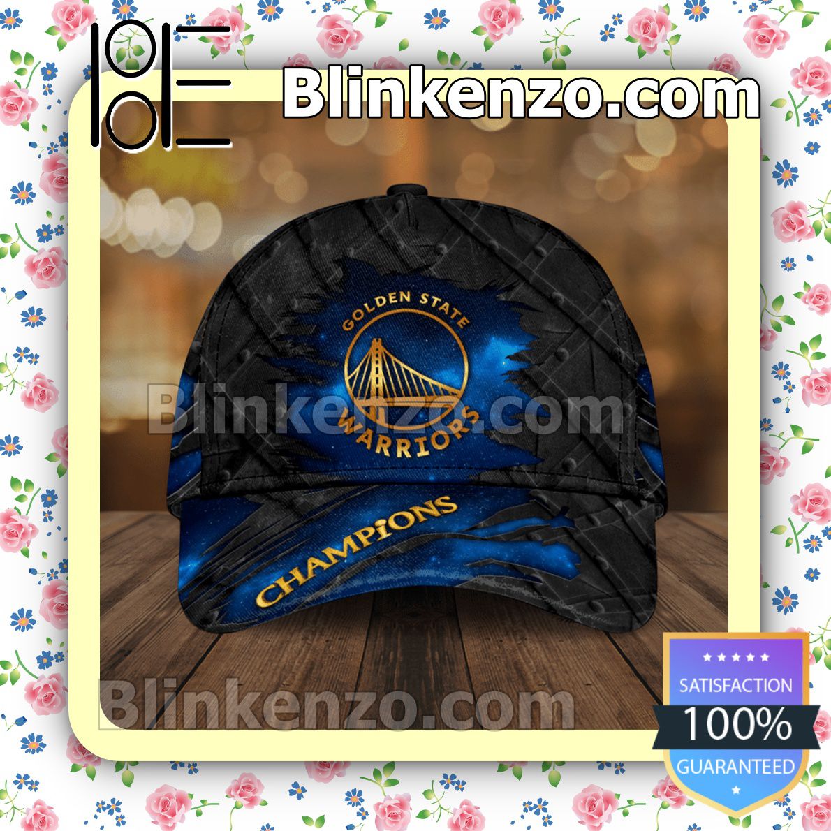 Near you Golden State Warriors Champions Blue Galaxy Baseball Caps Gift For Boyfriend