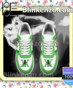 Gon Freecss Hunter X Hunter Anime Nike Air Force Sneakers a
