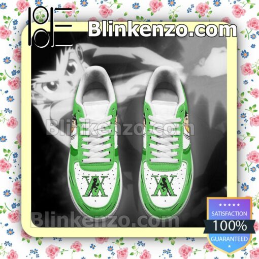 Gon Freecss Hunter X Hunter Anime Nike Air Force Sneakers a