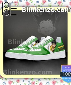 Gon Freecss Hunter X Hunter Anime Nike Air Force Sneakers b