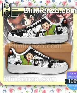 Gon Hunter X Hunter Anime Nike Air Force Sneakers