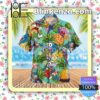 Gonzo The Muppets Monstera Leaf And Pineapple Beach Shirt