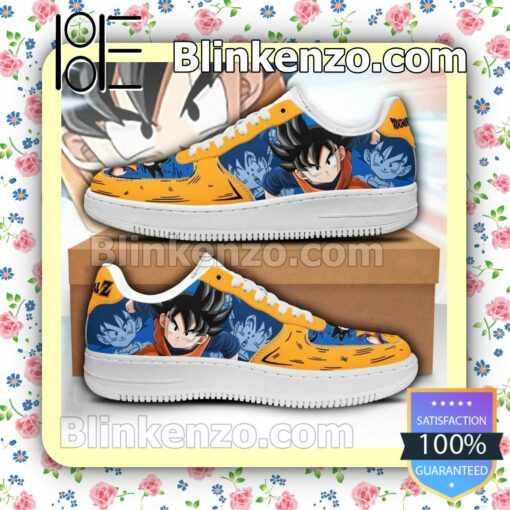 Goten Dragon Ball Anime Nike Air Force Sneakers