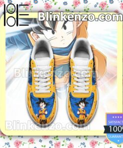 Goten Dragon Ball Anime Nike Air Force Sneakers a