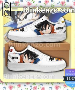 Goten Dragon Ball Z Anime Nike Air Force Sneakers