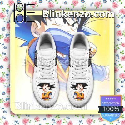 Goten Dragon Ball Z Anime Nike Air Force Sneakers a