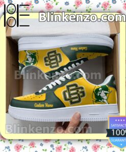 Green Bay Packers Mascot Logo NFL Football Nike Air Force Sneakers