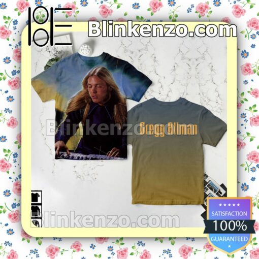 Gregg Allman Playin' Up A Storm Album Cover Short Sleeve Tee