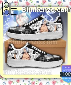 Grimmjow Bleach Anime Nike Air Force Sneakers