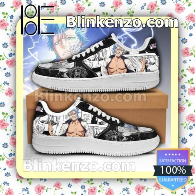 Grimmjow Bleach Anime Nike Air Force Sneakers