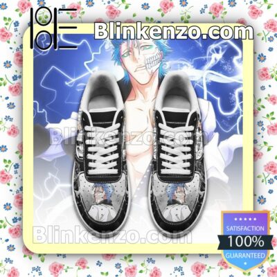 Grimmjow Bleach Anime Nike Air Force Sneakers a