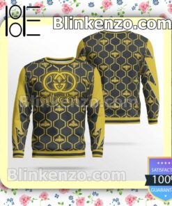 Gucci Bee Hive Pattern Mens Sweater