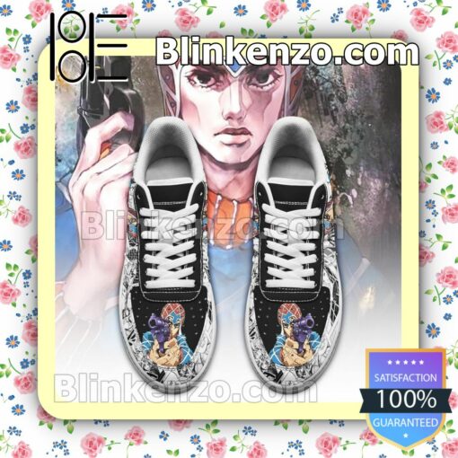 Guido Mista Manga JoJo's Anime Nike Air Force Sneakers a