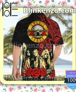 Guns N' Roses 2022 Tribal Casual Button Down Shirts a