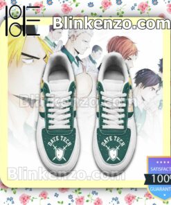 Haikyuu Date Tech High Team Haikyuu Anime Nike Air Force Sneakers a