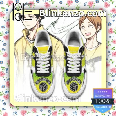 Haikyuu Itachiyama Academy Uniform Haikyuu Anime Nike Air Force Sneakers a