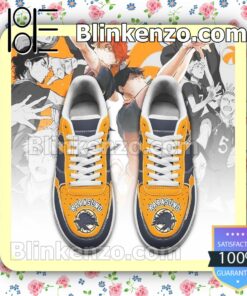 Haikyuu Karasuno High Uniform Haikyuu Anime Nike Air Force Sneakers a