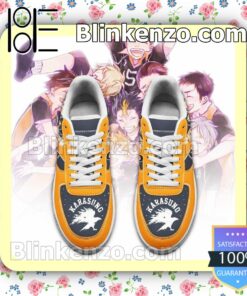 Haikyuu Karasuno Team Haikyuu AnimeAir Nike Air Force Sneakers a