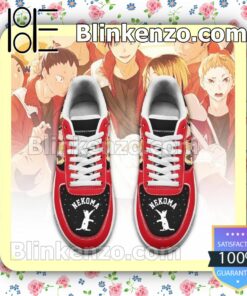 Haikyuu Nekoma High Team Haikyuu Anime Nike Air Force Sneakers a